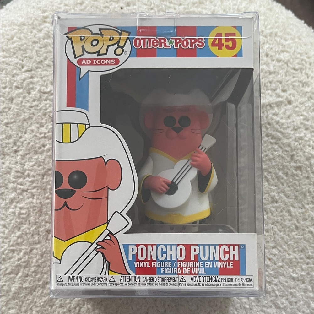 Funko Pop Otter Pop Poncho Punch Vinyl Figure